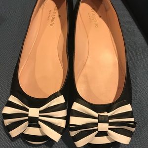 Kate Spade bow flats